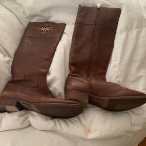 Tory Burch Brown Riding Boot!